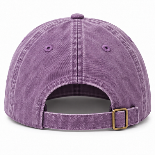 My Therapist Has Whiskers Embroidered Vintage Baseball Cap – Cat Lover Hat